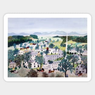 grandma moses Sticker